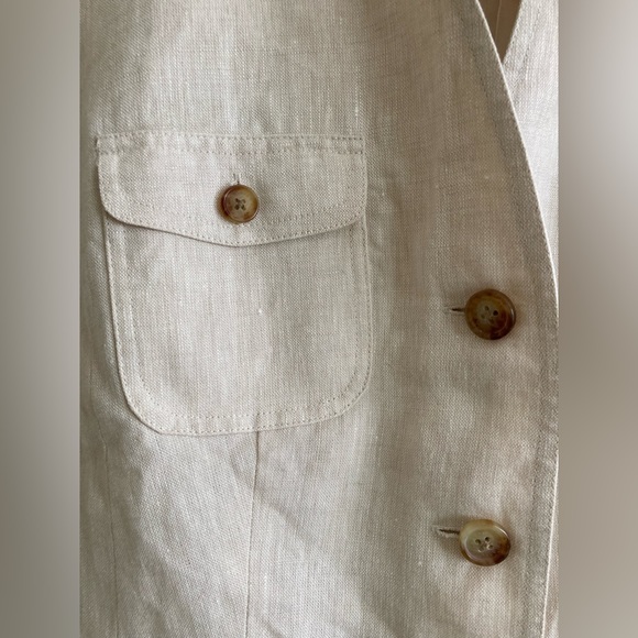 Orvis linen vest - Picture 4 of 5